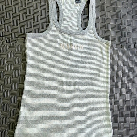 Mango Gray Fitted Tank Top - Picture 1 of 4